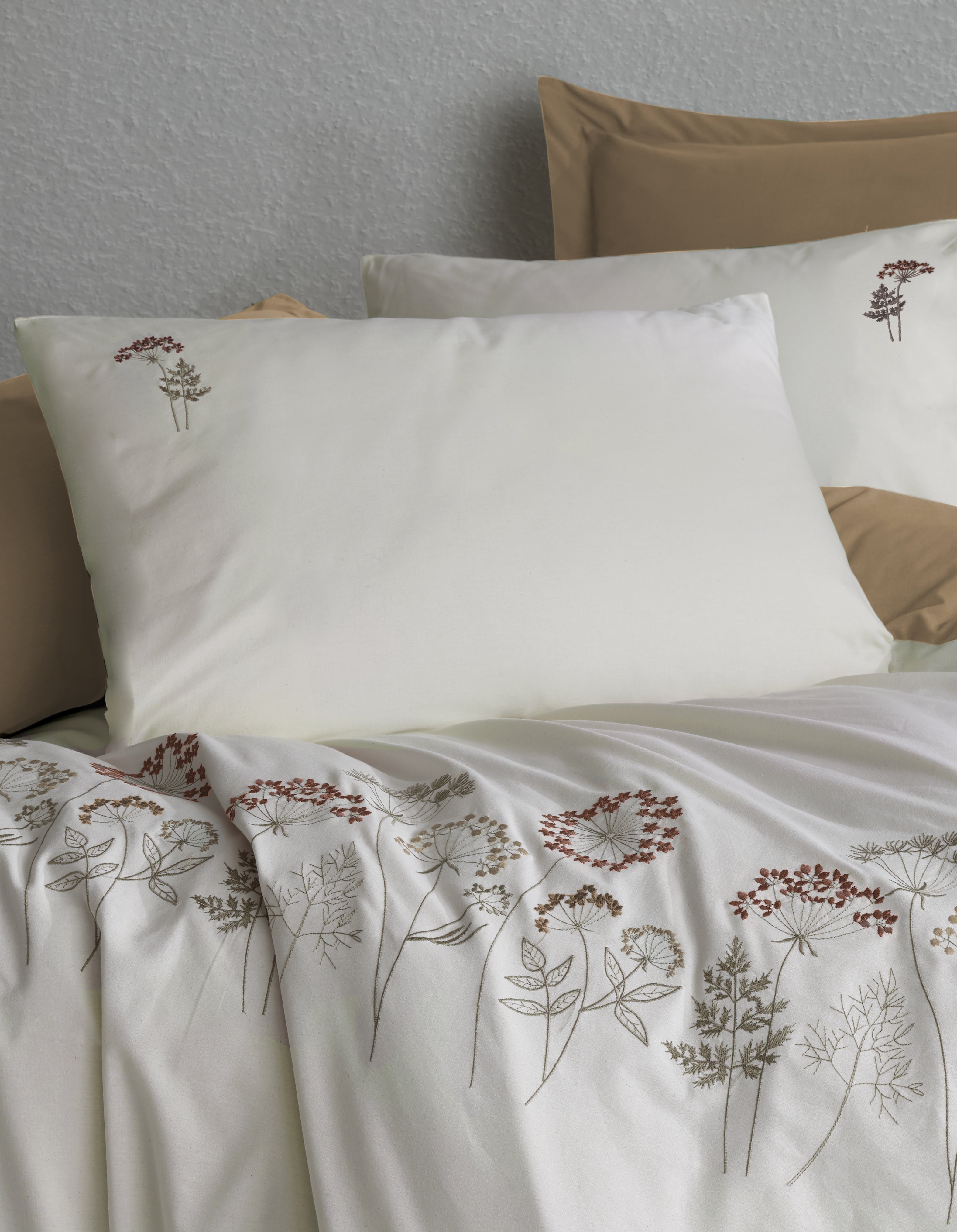 BOTANIC Duvet Cover Set / MUSTARD