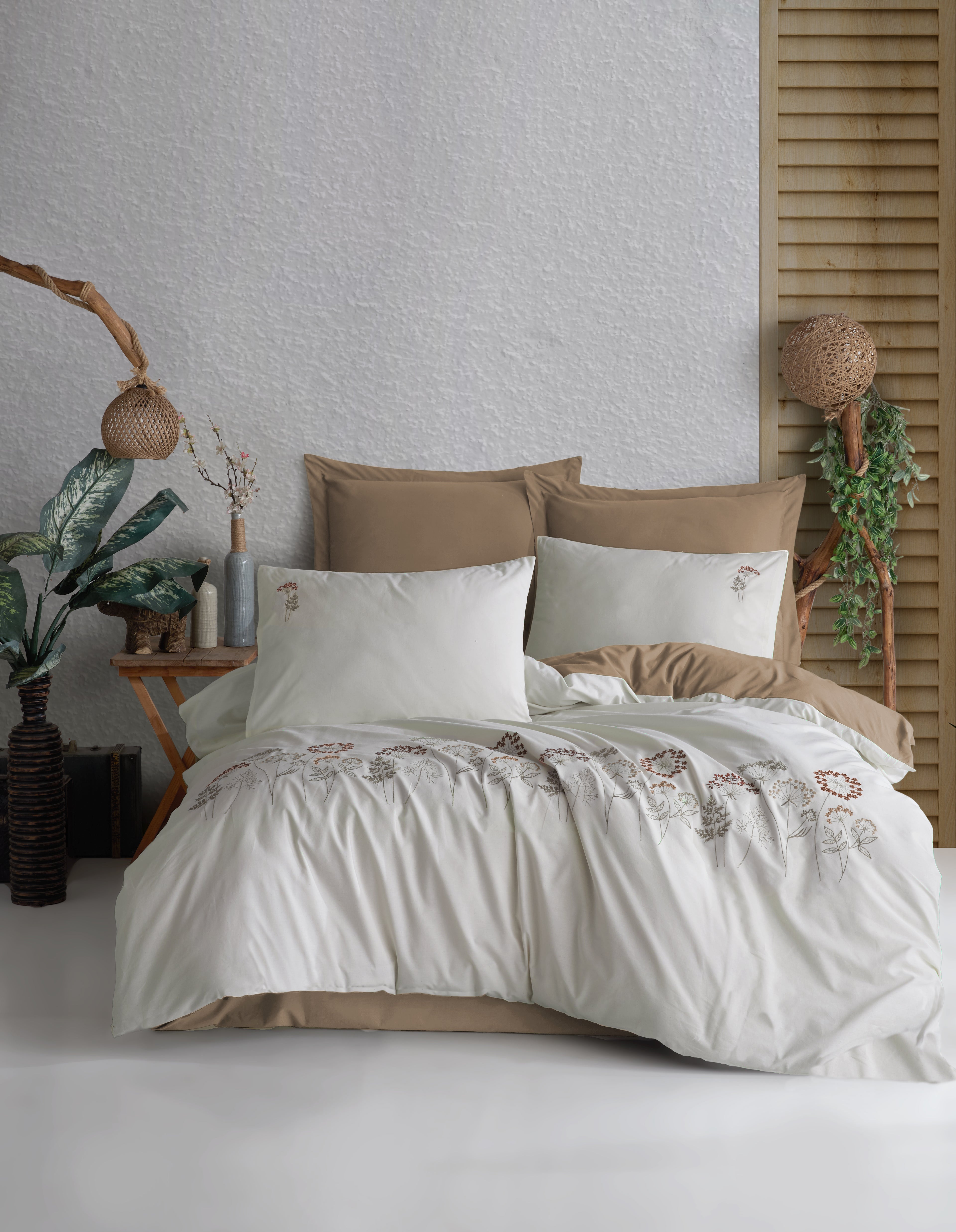 BOTANIC Duvet Cover Set / MUSTARD